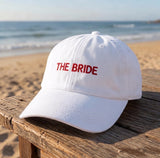 The Bride The Girls Hats Minimalist Bachelorette Party Caps Custom Bridesmaid Baseball Hat Matching Beach Group Favors Bride To Be Gift