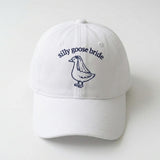 Goose Embroidered Bachelorette Hat, Custom Bridal Party Baseball Cap, Matching Girls Trip Gift