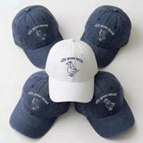 Goose Embroidered Bachelorette Hat, Custom Bridal Party Baseball Cap, Matching Girls Trip Gift