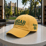 Personalized College Embroidered Hat, Custom University Baseball Cap, Graduation Gift