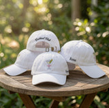 Custom Martini Hat, Embroidered Cocktail Cap, Personalized Name Hat, Cocktail Club Hat, Summer Party Gift, Custom Side Name Cap, Drink Cap