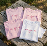 Custom Bride Martini Embroidered Shirt, Tini Bit Tipsy Bachelorette Bridal Party Tee