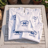 Custom Myrtle Beach Shirt, Embroidered Crab Matching Family Vacation 2026 Tee