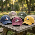 Custom Halloween Duck Hat, Embroidered Ghost Duck Cap, Funny Halloween Gift, Cute Duck Embroidered Dad Hat, Spooky Season Cap, Holiday Gift
