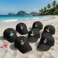 Preppy Goose Embroidered Hat, Cute Pool Float Baseball Cap, Summer Beach Gift, Summer Vacation Gift