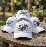 Custom Cabin Crew Hat, Personalized Bachelorette Trip Cap, Mountain Cabin Hat, Custom Bachelorette Party Gift, Camping Trip Cap, Bride Hat