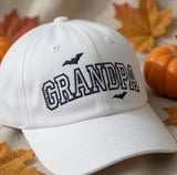 Custom Halloween Embroidered Hat - Matching Family Bat & Spiderweb Cap