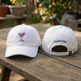 Custom Spicy Margarita Hat, Embroidered Chili Martini Cap, Cocktail Club Hat, Personalized Side Name Cap, Summer Party Gift,Bachelorette Hat