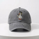 Graduation Goose Embroidered Hat, Cute Teacher Coffee Baseball Cap, Educator Gift
