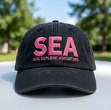 Custom 3D Puff Bachelorette Hat, Personalized Vacation Cap, Beach Trip Dad Hat, Custom Destination Hat, Girls Trip Gift, 3D Embroidered Cap