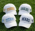Custom College Football Embroidered Hat - Vintage Tailgate Baseball Cap