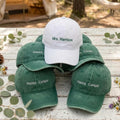 Happy Camper Embroidered Hat, Personalized Camping Cap, Custom Name Hat, Embroidered Nature Cap, Camping Gift, Travel Ha, Bachelorette Party