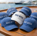 Custom Boat Trip Embroidered Hat - Matching Summer Vacation Lake & Yacht Cap
