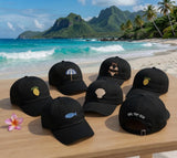 Matching Beach Vacation Embroidered Hat, Personalized Girls Trip Baseball Cap, Coastal Summer Gift