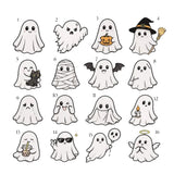 Ghost Line Embroidered Baseball Cap, Cute Halloween Ghost Hat, Matching Spooky Party Gift
