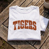 Custom School Mascot Shirt, Personalized Varsity Letter Team Name Spirit Tee