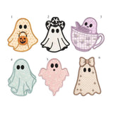 Ghost Applique Embroidered Hat, Cute Halloween Baseball Cap, Fall Party Gift