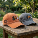 Embroidered Halloween Icons Ghost Washed Cap, Halloween Boo Hat, Halloween Spooky Season, Cute Baseball Cap, Halloween Gifts