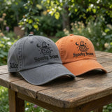 Witch Pumpkin Embroidered Dad Hat, Halloween Baseball Cap, Vintage Washed Cotton Hat, Spooky Fall Gift for Women, Autumn Pumpkin Cap