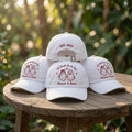 Custom Til Death Do Us Part Ghost Couple Embroidered Hat, Personalized Halloween Wedding Baseball Cap, Custom Name & Date Couple Dad Hat