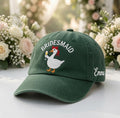 Custom Bridesmaid Goose Embroidered Hat - Funny Duck Bachelorette Party Cap