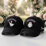 Custom Ghost Goose Bridal Squad Embroidered Hat - Matching Wedding Party Cap