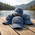 Personalized Embroidered Mountain Cap, Custom Bride Bachelorette Hat