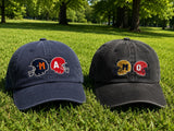 Custom House Divided Washed Baseball Cap