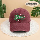 Embroidered 2nd Grade Teacher Hat - Cute Back to School Elementary Cap