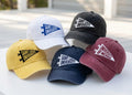 Custom College Pennant Embroidered Hat - Personalized Campus Spirit Cap