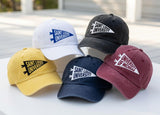 Custom College Pennant Embroidered Hat - Personalized Campus Spirit Cap
