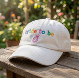 Custom Bride to Be Hat, Bachelorette Party Cap, Cabin Crew Hat, Personalized Bridal Shower Gift, Engagement Party Hat, Bride Hat