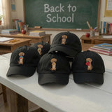 Ghost Dachshund Embroidered Hat, Cute Halloween Dog Baseball Cap, Pet Lover Gift