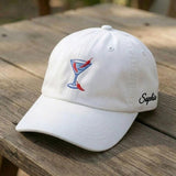 Custom Spicy Margarita Hat, Embroidered Chili Martini Cap, Cocktail Club Hat, Personalized Side Name Cap, Summer Party Gift,Bachelorette Hat