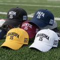 Custom Family Member Embroidered Hat - Matching Mom, Dad & Grandparent Cap