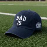 Custom Family Member Embroidered Hat - Matching Mom, Dad & Grandparent Cap