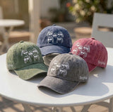 Custom Best Friends Hat, Embroidered Girl Squad Cap, Personalized Side Name Hat, Matching Bachelorette Trip Cap, Cute Bestie Gift, Dad Hat