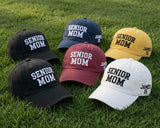 Custom Senior Football Mom Embroidered Hat, Personalized Football Mom Cap, Varsity Name Number Hat, Senior Night Gift, Embroidery Hat