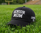 Custom Senior Family Embroidered Hat - High School Game Day Mom & Dad Cap