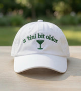 Custom A Tini Bit Tipsy Embroidered Hat, Martini Birthday Group Cap, 21st 30th 40th Birthday Cocktail Dad Hat, Bachelorette Party Cap