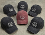 Custom Camping Embroidered Hat, Personalized Location and Year Baseball Cap, Outdoor Trip Gift