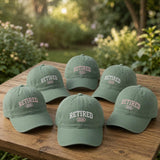 Personalized Retirement 2026 Embroidered Hat, Custom Retired Baseball Cap, Retirement Gift