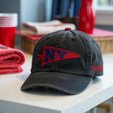 Embroidered Custom Team Baseball Cap, Hat for Game Day Fans, Game Day Apparel, Sports Team Hat, Team Mascot Script Embroidered Cap