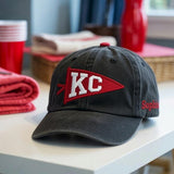 Embroidered Custom Team Baseball Cap, Hat for Game Day Fans, Game Day Apparel, Sports Team Hat, Team Mascot Script Embroidered Cap