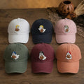 Sports Ghost Embroidered Hat, Funny Halloween Basketball Baseball Cap, Game Day Gift
