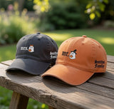 Custom Spooky Mr and Mrs Family Name Embroidered Hat - Halloween Newlywed Matching Couple Cotton Dad Cap