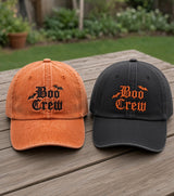Boo Crew Group Embroidered Hat - Matching Halloween Squad Dad Cap