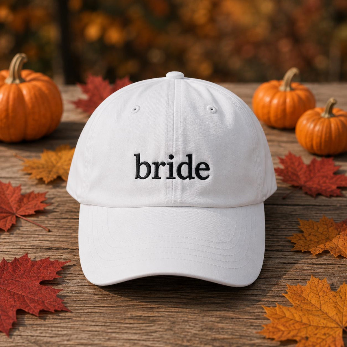 Bride And Coven Bachelorette Group Embroidered Hat, Funny Party Cap, Til Death Do Us Party Halloween Favors, Gothic Bride Accessory