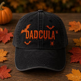 Momster & Dadcula Embroidered Hat - Funny Halloween Couples Matching Cap