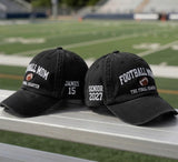 Custom Senior Football Mom Embroidered Hat, Class of Graduate Dad Cap, Varsity Sports Team Baseball Hat, Senior Night Gift Cap